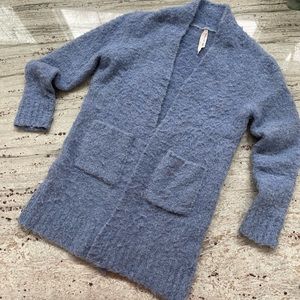 Ashley by 26 international women's cardigan. Long knit size L